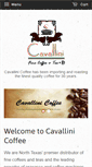 Mobile Screenshot of cavallinicoffee.com